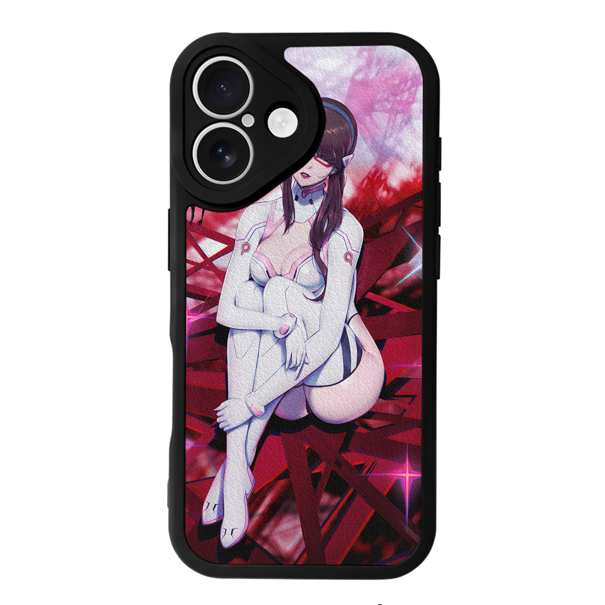 （画像用） EVA 新世紀エヴァンゲリオン 【iPhone 16シリーズ対応】シリコンスマホケース（レザー調） 材質：シリコン